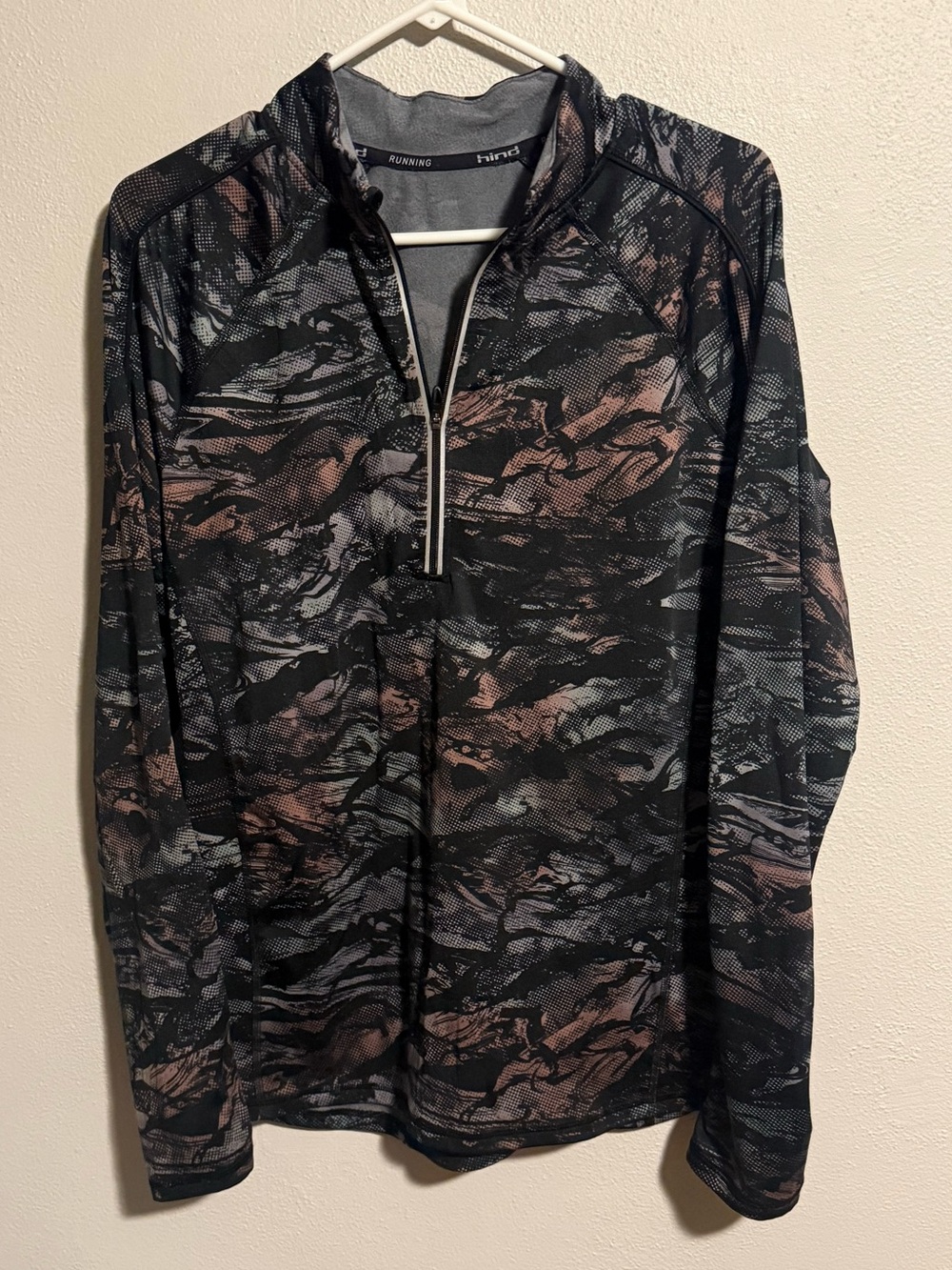 Hind Activewear Quarter Zip Sweatshirt Multicolor Women’s Large